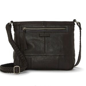 🖤  Lucky Brand Lyla Leather Crossbody Black Purse. New!